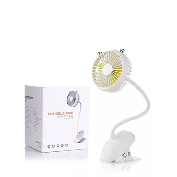 THANKSHARE Portable Rechargeable Mini USB Fawn Fan Cooling Clip Fan With Free-stretching Boom For Travelling Outdoor Office Home
THANKSHARE Portable Rechargeable Mini USB Fawn Fan Cooling Clip Fan With Free-stretching Boom For Travelling Outdoor Office Home