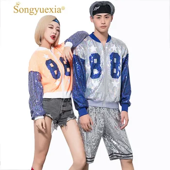 DS Funny Show Dancing Coat Modern Hip-hop Paillette Loose Baseball Clothing for Men and Women
DS Funny Show Dancing Coat Modern Hip-hop Paillette Loose Baseball Clothing for Men and Women