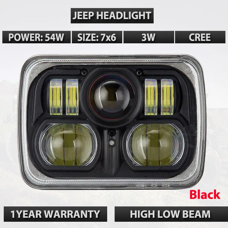7INCH 54W LED HEADLIGHT FOR Truck Offroad With HI/LO Beam REPLACEMENT KIT FOR MOTORCYCLE Wrangler JK LJ TJ XJ Truck Offroad
7INCH 54W LED HEADLIGHT FOR Truck Offroad With HI/LO Beam REPLACEMENT KIT FOR MOTORCYCLE Wrangler JK LJ TJ XJ Truck Offroad