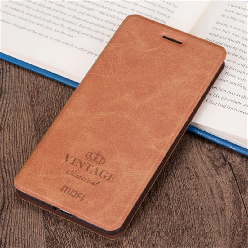 Чехол книжка MOFi для Xiaomi Redmi Note 8 K20 Pro 8T флип чехол из искусственной кожи 8A мягкая