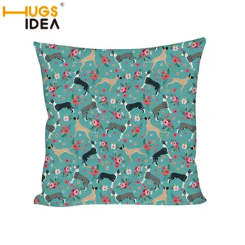HUGSIDEA Home Cushion Cover Great Dane Flower Dog Printed Pillow Case Office Throw Pillowcase 50*50cm Decorative Cushion Case
HUGSIDEA Home Cushion Cover Great Dane Flower Dog Printed Pillow Case Office Throw Pillowcase 50*50cm Decorative Cushion Case