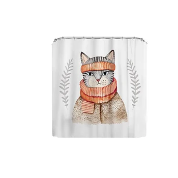 Wholesale Custom Cartoon Animal Shower Curtain Polyester Fabric Waterproof Bath Curtain 180CM Shower Curtain Bath Curtain
Wholesale Custom Cartoon Animal Shower Curtain Polyester Fabric Waterproof Bath Curtain 180CM Shower Curtain Bath Curtain