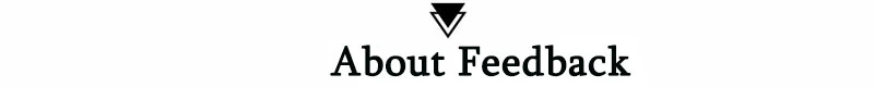 feedback