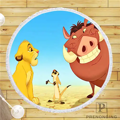 Custom DIY Customized Microfiber Fabric the_lion_king (1)@ Round Beach Blanket Towel Printed on Demand 150cm #19-01-28-88
Custom DIY Customized Microfiber Fabric the_lion_king (1)@ Round Beach Blanket Towel Printed on Demand 150cm #19-01-28-88