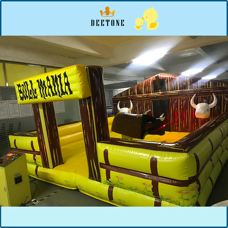 inflatable mechanical bull for sale, Inflatable Bull Fight Mat in Hot Selling,Amusement rides inflatables