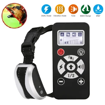 JanPet 800M LCD Remote Electric Dog Training Collars For Training Dog Shock Collars Pet Trainer No-Bark Collar For 1 or 2 Dogs
JanPet 800M LCD Remote Electric Dog Training Collars For Training Dog Shock Collars Pet Trainer No-Bark Collar For 1 or 2 Dogs