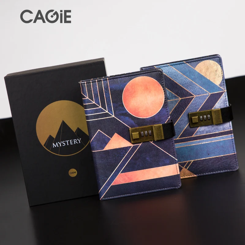 cagie new vintage notebook b6 retro art personal diary with lock code notepad bts leather journal diy scrapbooking gift box
cagie new vintage notebook b6 retro art personal diary with lock code notepad bts leather journal diy scrapbooking gift box