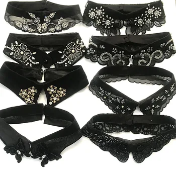 New arrival black/white/handmade korean fashion lace Collar/moda 2018 collares populare/women clothes Accessories wholesale
New arrival black/white/handmade korean fashion lace Collar/moda 2018 collares populare/women clothes Accessories wholesale