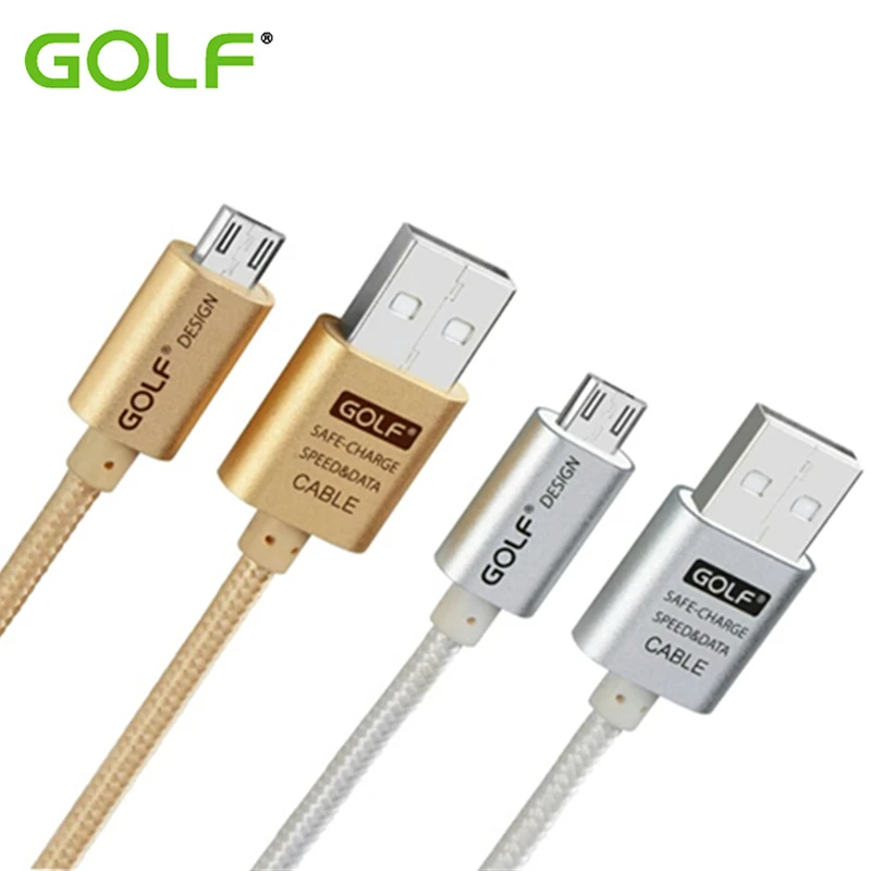 

GOLF Braided Charger For Samsung S3 S4 S6 S7 Edge Note 2 4 5 USB Data Sync Cord 3 meters Cable Wire 25cm 100cm 300cm Line