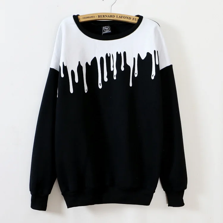 UWBACK 2018 Womens Fall fashion Harajuku Sweatshirt Paint Pattern Fashion Sweatshirts Spring Autumn Tops KB790
UWBACK 2018 Womens Fall fashion Harajuku Sweatshirt Paint Pattern Fashion Sweatshirts Spring Autumn Tops KB790