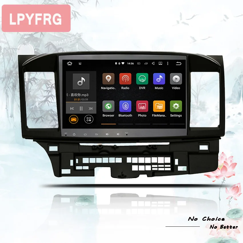 2DIN 4G + 64G android 10 0 автомобильный dvd для mitsubishi lancer Galant 2007 2016 18 с BT HD 1080p Восьмиядерный