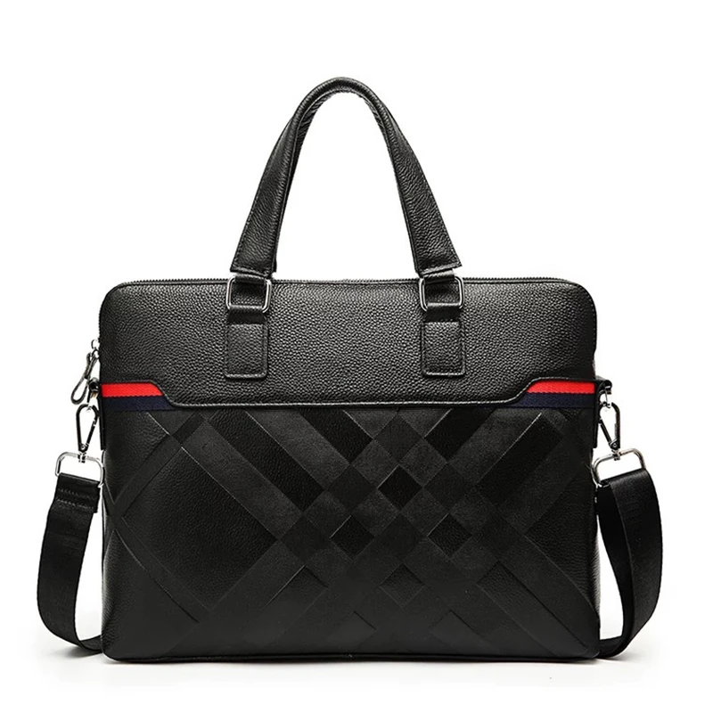 Genuine Leather laptop bag Handbags Cowhide Men Crossbody Bag Travel Black leather briefcase Luxury Business Messenger Bags
Genuine Leather laptop bag Handbags Cowhide Men Crossbody Bag Travel Black leather briefcase Luxury Business Messenger Bags