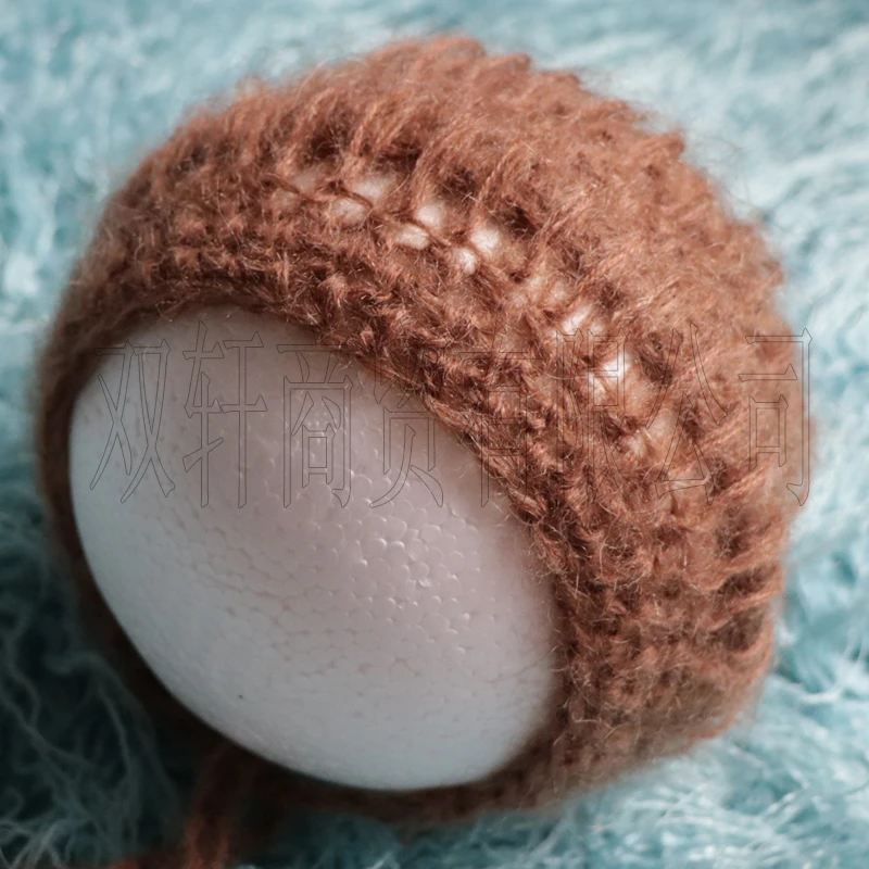 Handcraft Baby hand Knit Mohair Bonnet Baby hats Photography Props Newborn photography props Photography background
Handcraft Baby hand Knit Mohair Bonnet Baby hats Photography Props Newborn photography props Photography background