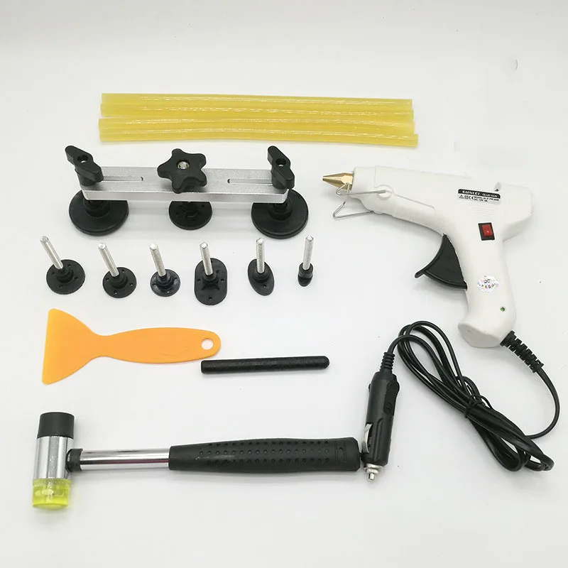 Tools Kit Plastic Bridge Pulling Dent Remover Hand Tool Set For Paintless Dent Repair Tool Kit for Car Body Dent Repair Tool
Tools Kit Plastic Bridge Pulling Dent Remover Hand Tool Set For Paintless Dent Repair Tool Kit for Car Body Dent Repair Tool
