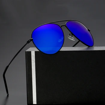 Pilot Men Polarized Sunglasses Sun Glasses Shades Mirrors Coating Points Black Frame Eyewear Male Sun Glasses UV400
Pilot Men Polarized Sunglasses Sun Glasses Shades Mirrors Coating Points Black Frame Eyewear Male Sun Glasses UV400