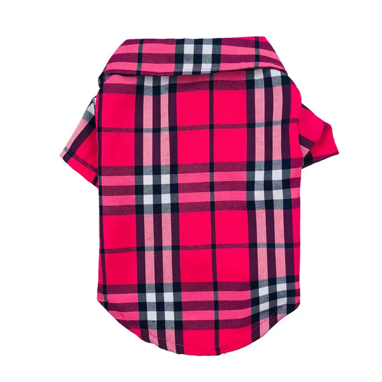 Plaid Dog Clothes Summer Dog Shirts for Small Medium Dogs Pet Clothing Yorkies Chihuahua Clothes Best Sale
Plaid Dog Clothes Summer Dog Shirts for Small Medium Dogs Pet Clothing Yorkies Chihuahua Clothes Best Sale