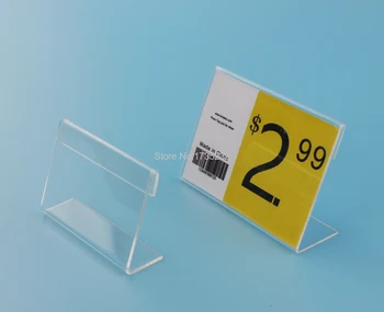 4*6CM 50 pcs L label holder acrylic label price tag card display frame stand label frame table desk sign stand label holder case
4*6CM 50 pcs L label holder acrylic label price tag card display frame stand label frame table desk sign stand label holder case