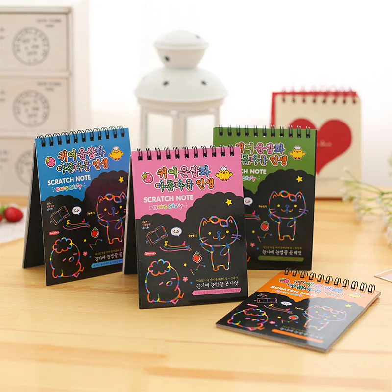 1pcs 14x10 cm Hot Magic Drawing Book DIY Scratch Notebook Black Cardboard As Gift For Kids Children Stationery School Supplies
1pcs 14x10 cm Hot Magic Drawing Book DIY Scratch Notebook Black Cardboard As Gift For Kids Children Stationery School Supplies