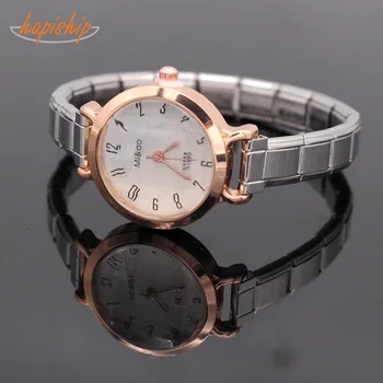 Hapiship Fashion Men Women's Stainless Steel 9mm Width Rose Watch Bracelet Bangle For Friend Wife Birthday Gift G133
Hapiship Fashion Men Women's Stainless Steel 9mm Width Rose Watch Bracelet Bangle For Friend Wife Birthday Gift G133