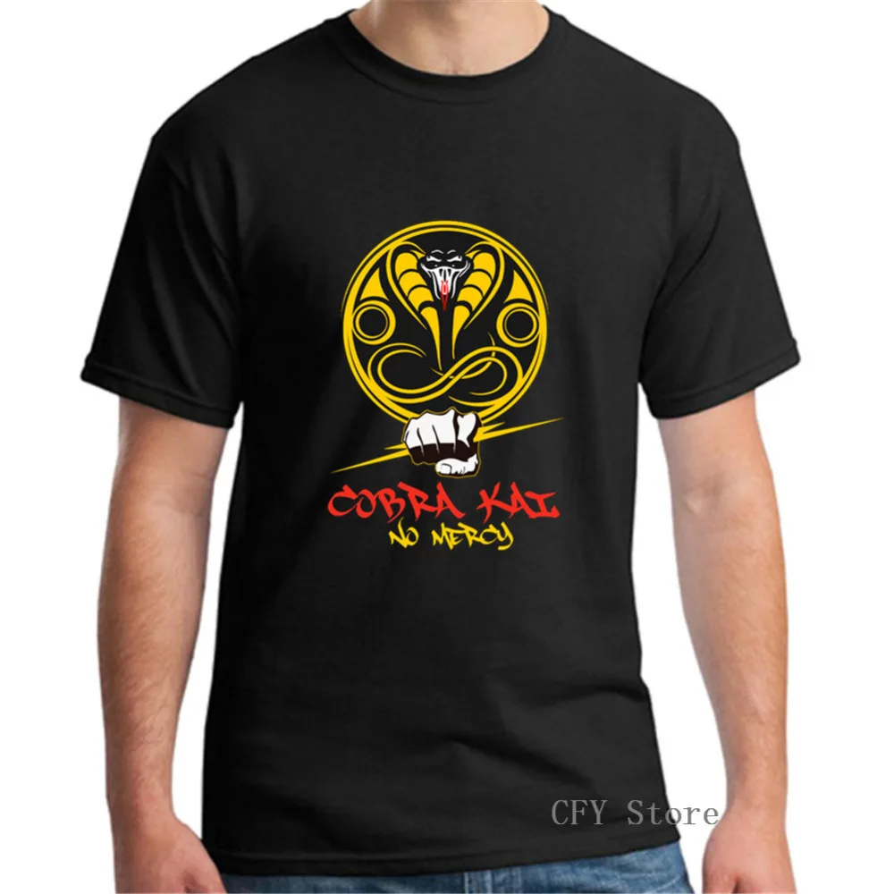 Cobra Kai special edition для мужчин футболка Удобные Хлопковые футболки 2019 Креативный