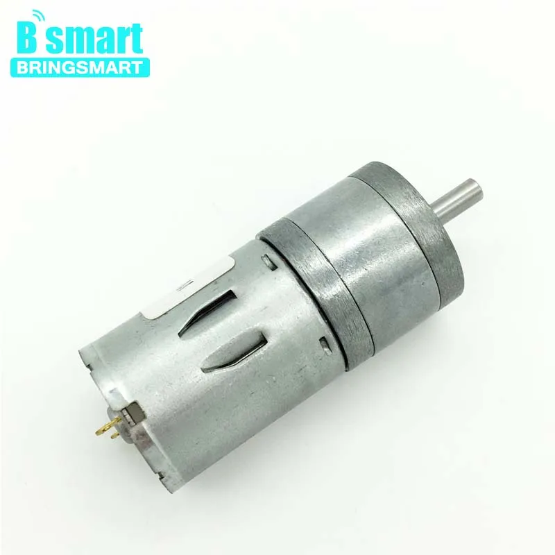 Bringsmart Gear Motor 12 volt DC Micro Gearbox Reducer Low Speed Reduction Electric Motor for Smart Car Mini Tools JGA25-370
Bringsmart Gear Motor 12 volt DC Micro Gearbox Reducer Low Speed Reduction Electric Motor for Smart Car Mini Tools JGA25-370