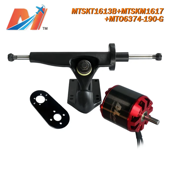 Maytech for penny skateboard 6374 190KV bldc outrunner motor and e skateboard truck with mount (3pcs hot selling)
Maytech for penny skateboard 6374 190KV bldc outrunner motor and e skateboard truck with mount (3pcs hot selling)