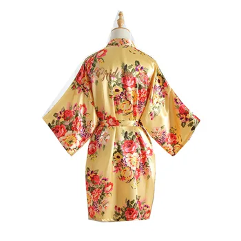 Summer Ladies Silk Peony Bridesmaid Simulation Satin Kimono Pre-marriage Short Makeup Gown Robe Bride Wear Nightgown Nightwear
Summer Ladies Silk Peony Bridesmaid Simulation Satin Kimono Pre-marriage Short Makeup Gown Robe Bride Wear Nightgown Nightwear