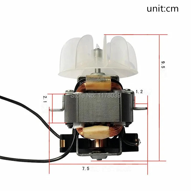 Single-phase motor AC-220V-50HZ High-power hair dryer motor,hairdryer AC motor 14500 turn/min,J17622
Single-phase motor AC-220V-50HZ High-power hair dryer motor,hairdryer AC motor 14500 turn/min,J17622