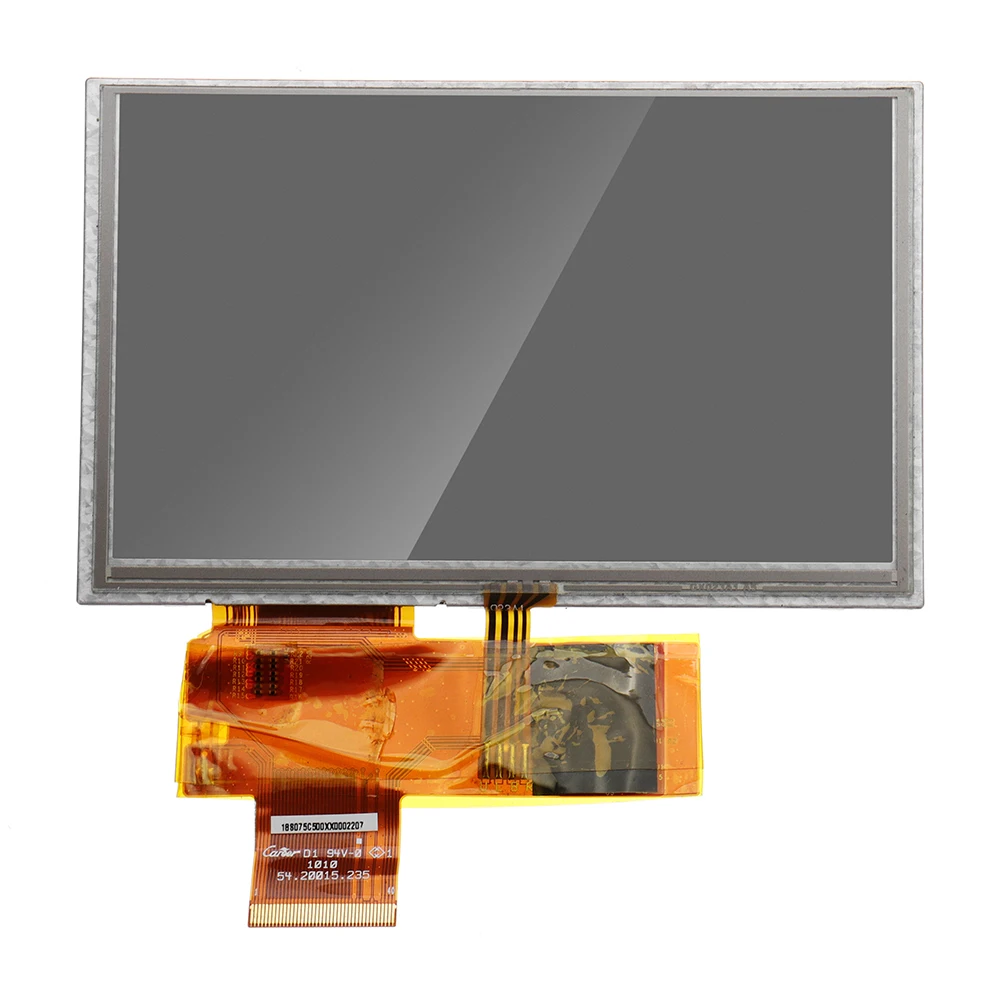 5 inch LCD Display RTP 800*480 Resolution With 4-wire Resistive Touch-Screen Module
5 inch LCD Display RTP 800*480 Resolution With 4-wire Resistive Touch-Screen Module