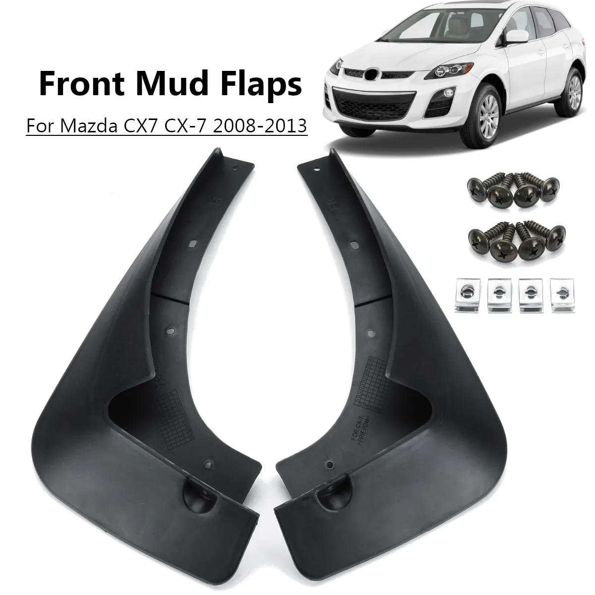 2pcs for Mazda CX7 CX-7 2008-2013 Car Rear Front Mud Flaps Fender Flares Mudguards Mudflaps Splash Guards
2pcs for Mazda CX7 CX-7 2008-2013 Car Rear Front Mud Flaps Fender Flares Mudguards Mudflaps Splash Guards