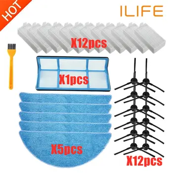 Replacement ILIFE Accessories Filter Hepa Filter Net Side Brush Mop for ILIFE V3 V3s V5 V5s V5s pro Robot Vacuum Cleaner parts
Replacement ILIFE Accessories Filter Hepa Filter Net Side Brush Mop for ILIFE V3 V3s V5 V5s V5s pro Robot Vacuum Cleaner parts