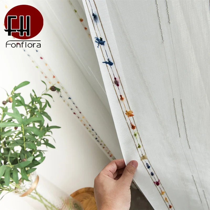 Vertical White Tulle Curtains For Living Room Sheer Curtains For Bedroom Colored Ball Stripes Voile Window Treatment Custom Size
Vertical White Tulle Curtains For Living Room Sheer Curtains For Bedroom Colored Ball Stripes Voile Window Treatment Custom Size