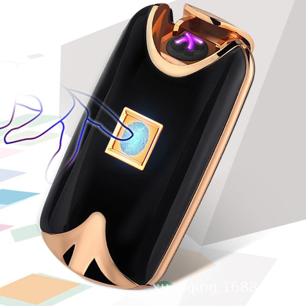 2016 new fashion and hot selling USB Electric Dual Arc Metal Flameless fingerprint Rechargeable Windproof Lighter
2016 new fashion and hot selling USB Electric Dual Arc Metal Flameless fingerprint Rechargeable Windproof Lighter