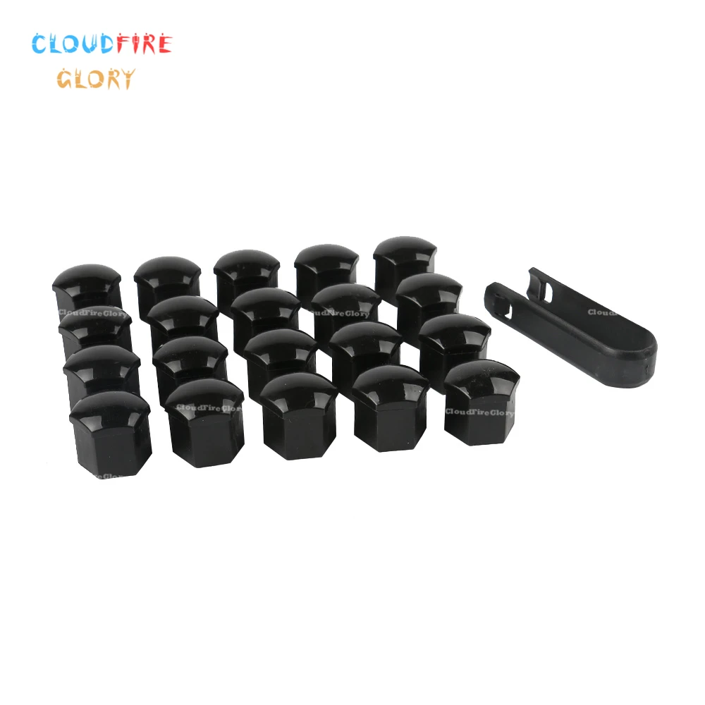 CloudFireGlory 20x Car Styling Wheel Nut Protection Auto Hub Screw Bolt Head Cover Tire Protector 19mm Black +Remover Tool
CloudFireGlory 20x Car Styling Wheel Nut Protection Auto Hub Screw Bolt Head Cover Tire Protector 19mm Black +Remover Tool