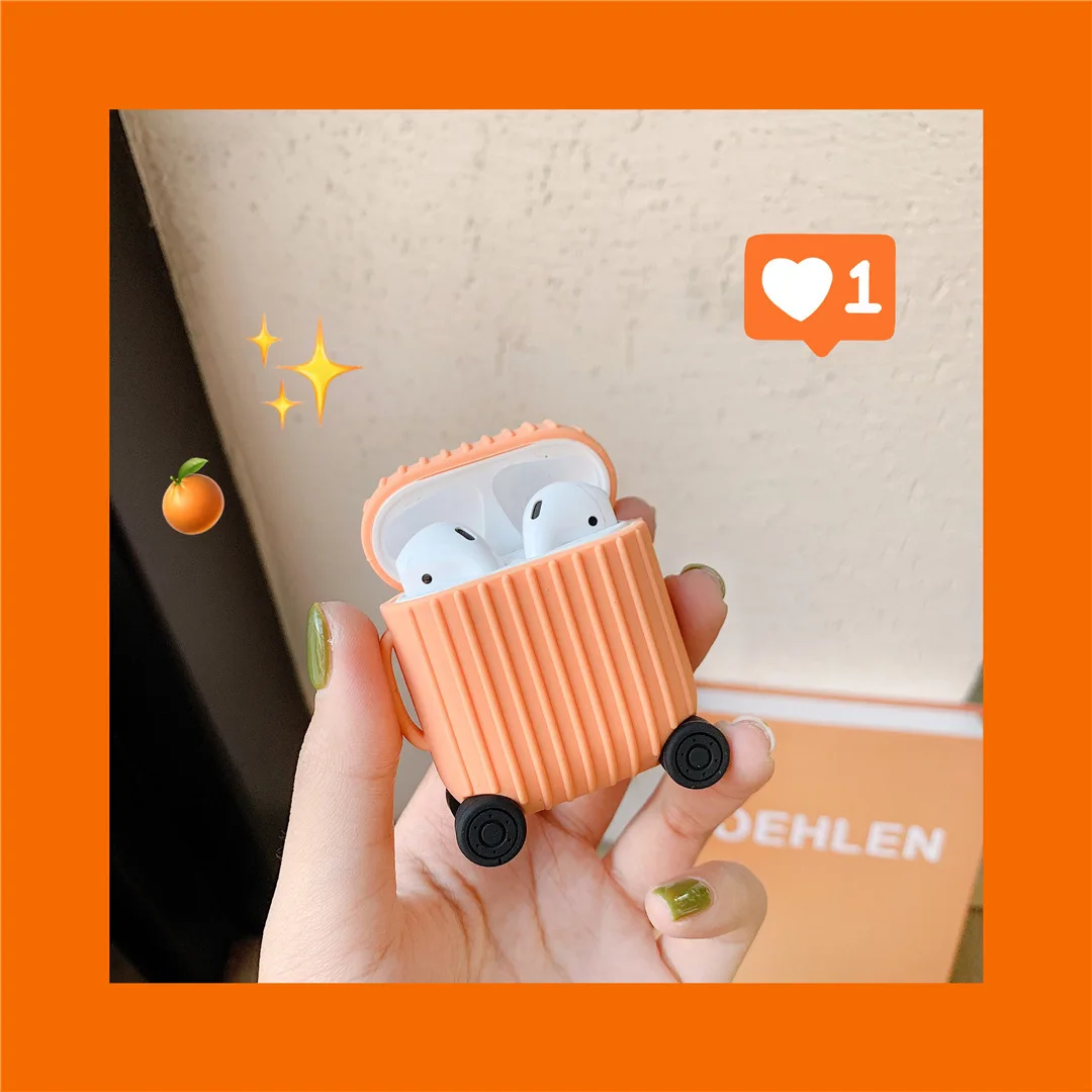 INS Korea Suitcase Shape Applicable Apple AirPods Wireless Bluetooth Headphones Protective Case for Stereo Drop-Resistant
INS Korea Suitcase Shape Applicable Apple AirPods Wireless Bluetooth Headphones Protective Case for Stereo Drop-Resistant