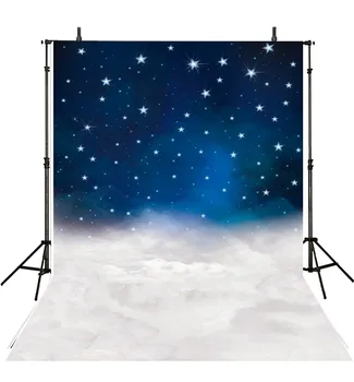 Night Sky Stars And Moon photo backdrop Vinyl cloth High quality Computer printed newborn baby Photography Backgrounds
Night Sky Stars And Moon photo backdrop Vinyl cloth High quality Computer printed newborn baby Photography Backgrounds