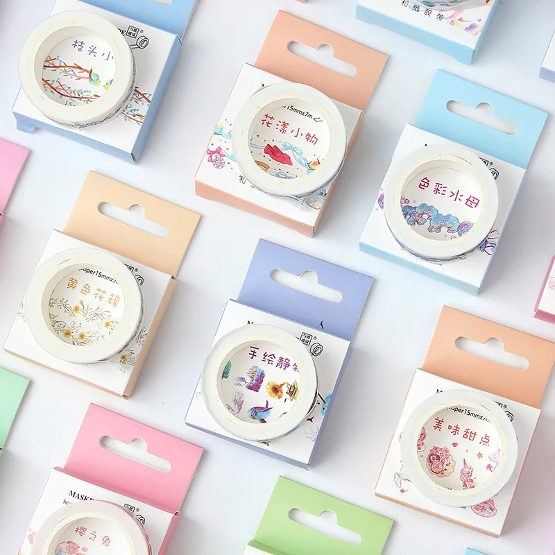 Creative Sea World Flower Whale Washi Tape Decorative Adhesive Tape Sticker Scrapbooking Masking Tape For Office School Supplies
Creative Sea World Flower Whale Washi Tape Decorative Adhesive Tape Sticker Scrapbooking Masking Tape For Office School Supplies