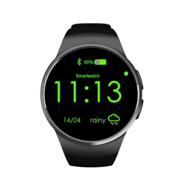 Smart Watch Phone KW18 with sim card MTK2502C Heart Rate Monitor Touch Screen for iOS Android 1.3 Inch IPS LCD Full Round Screen
Smart Watch Phone KW18 with sim card MTK2502C Heart Rate Monitor Touch Screen for iOS Android 1.3 Inch IPS LCD Full Round Screen