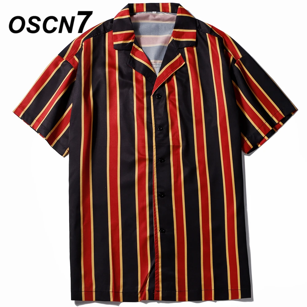 OSCN7 2019 Casual Stripe Short Sleeve Shirt Men Street 2019 Hawaii Beach Women Fashion Short Sleeve Shirts Harujuku Mens 405
OSCN7 2019 Casual Stripe Short Sleeve Shirt Men Street 2019 Hawaii Beach Women Fashion Short Sleeve Shirts Harujuku Mens 405