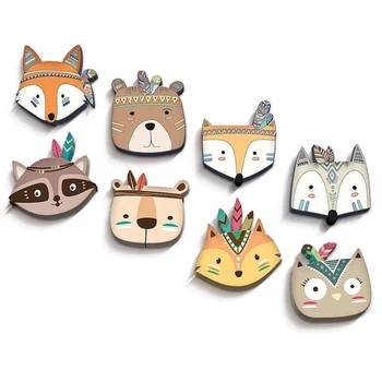 INS Nordic Style Wooden Cartoon Animal Baby Room Hanging Wall Decorations Cute Art Crafts Christmas Mural Ornament Gift for Kids
INS Nordic Style Wooden Cartoon Animal Baby Room Hanging Wall Decorations Cute Art Crafts Christmas Mural Ornament Gift for Kids