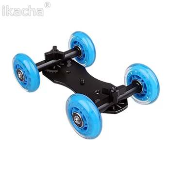New DSLR Camera Video Photograph Rail Rolling Track Slider Skater Table Dolly Car Flexible For Speedlite DSLR Camera Camcorder
New DSLR Camera Video Photograph Rail Rolling Track Slider Skater Table Dolly Car Flexible For Speedlite DSLR Camera Camcorder