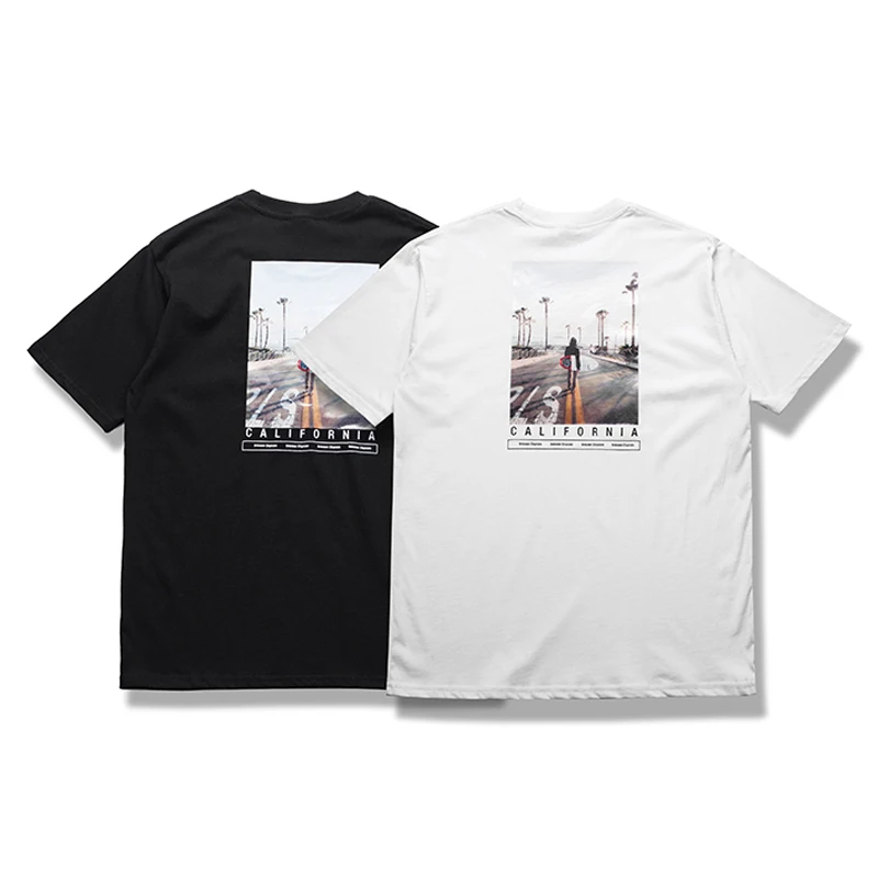 2017 new Fashion hip hop neck short sleeve cotton oversized t-shirt in black white Casual t shirt
2017 new Fashion hip hop neck short sleeve cotton oversized t-shirt in black white Casual t shirt