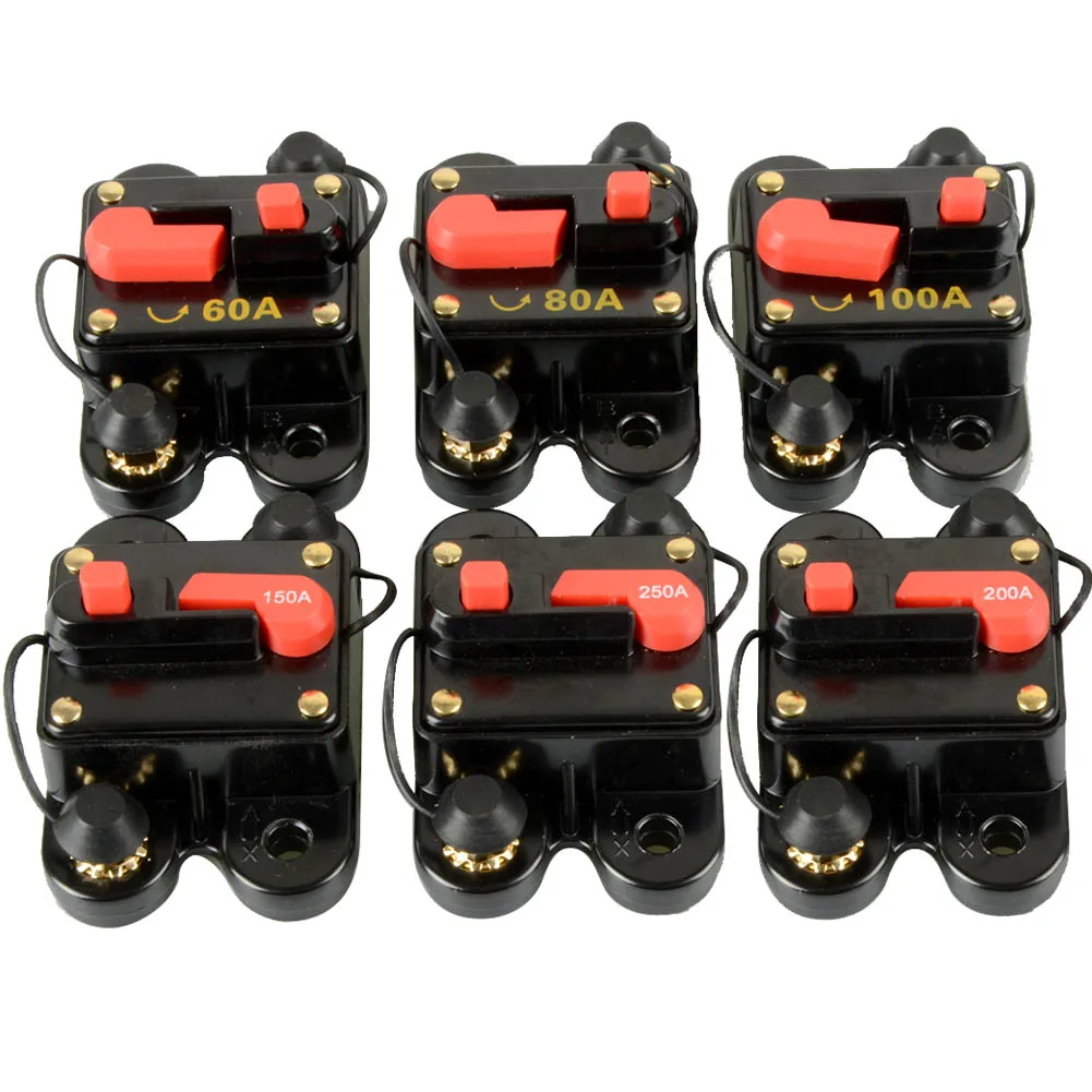 12V-24V DC Home Solar System Waterproof Circuit Breaker Reset Fuse Inverter 150A 100A 80A 60A 200A 250ASwitch Type
12V-24V DC Home Solar System Waterproof Circuit Breaker Reset Fuse Inverter 150A 100A 80A 60A 200A 250ASwitch Type