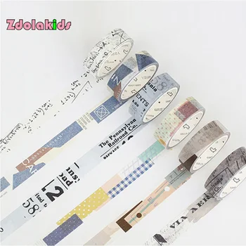 Creative Stitching Vintage Washi Tape DIY Decoration Scrapbooking Planner Masking Tape Adhesive Tape Label Sticker Stationery
Creative Stitching Vintage Washi Tape DIY Decoration Scrapbooking Planner Masking Tape Adhesive Tape Label Sticker Stationery
