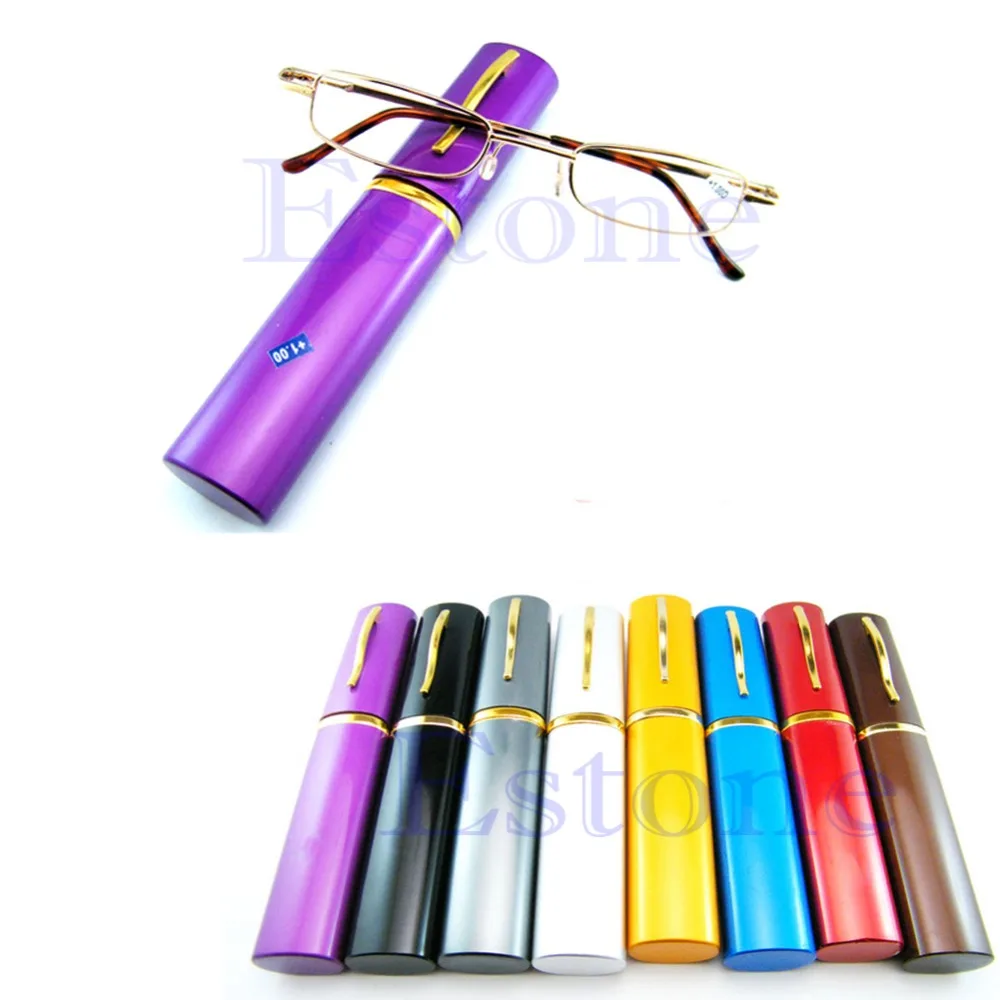 New Comfy Reading Glasses Alloy Container Presbyopia 1.0 1.5 2.0 2.5 3.0 Diopter Reading Glasses
New Comfy Reading Glasses Alloy Container Presbyopia 1.0 1.5 2.0 2.5 3.0 Diopter Reading Glasses