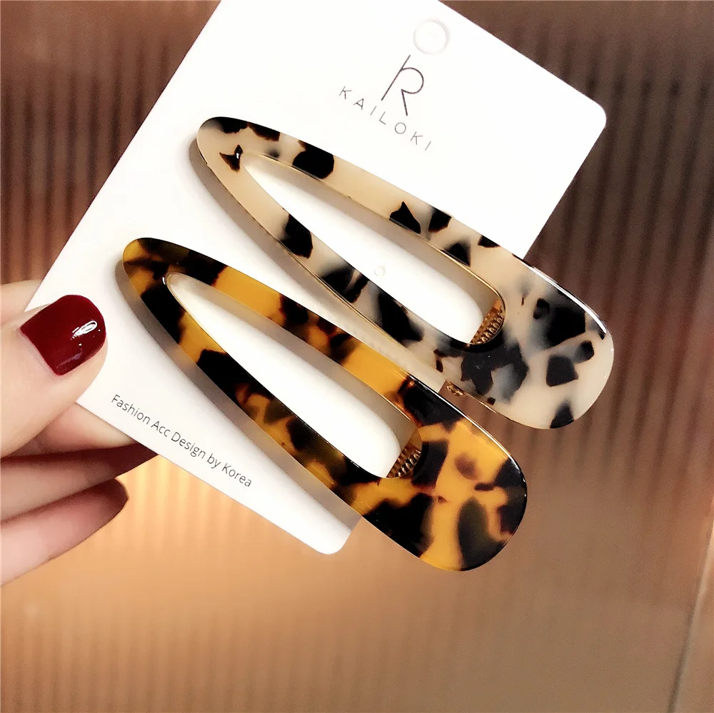 2019 Korean style Amber HairBand for Women Vintage Leopard Geometric Water Drop Shape Hairpin Clips Hair Styling Accessories
2019 Korean style Amber HairBand for Women Vintage Leopard Geometric Water Drop Shape Hairpin Clips Hair Styling Accessories