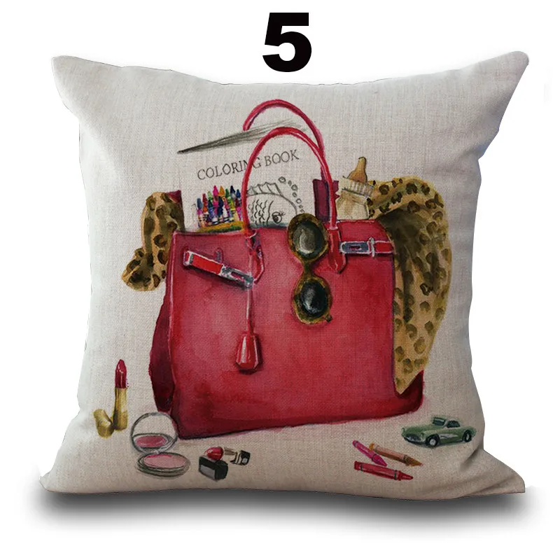 Cotton Linen Square 18" Brand Perfume Bottle and channel Printed Sofa Decorative Cushion Covers Room Chair Pillow Case
Cotton Linen Square 18" Brand Perfume Bottle and channel Printed Sofa Decorative Cushion Covers Room Chair Pillow Case