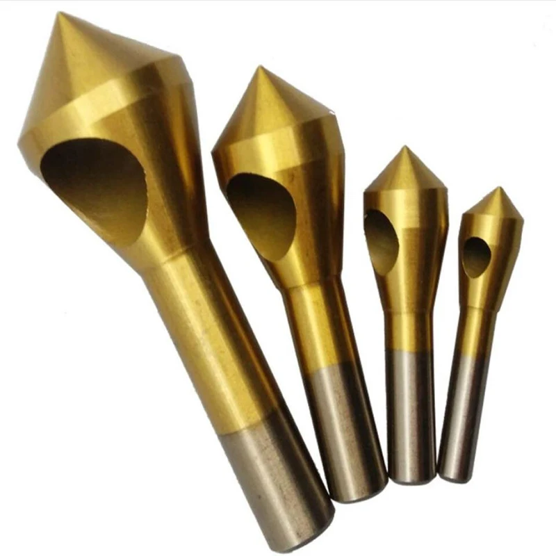 4pcs Set Titanium Countersink Deburring Drill Taper Hole Cutter Steel/Aluminum Countersunk Head Chamfering Tools 2-5-10-15-20
4pcs Set Titanium Countersink Deburring Drill Taper Hole Cutter Steel/Aluminum Countersunk Head Chamfering Tools 2-5-10-15-20