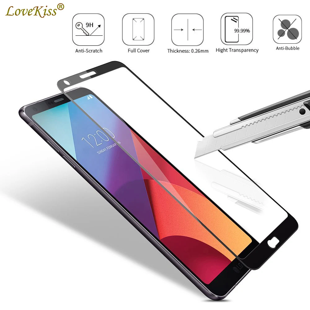 G6 3D Full Cover Screen Glass Film For LG G6 H871 H870DS H870 Screen Protector Coverage 9H Tempered Glass Film Protective Case
G6 3D Full Cover Screen Glass Film For LG G6 H871 H870DS H870 Screen Protector Coverage 9H Tempered Glass Film Protective Case