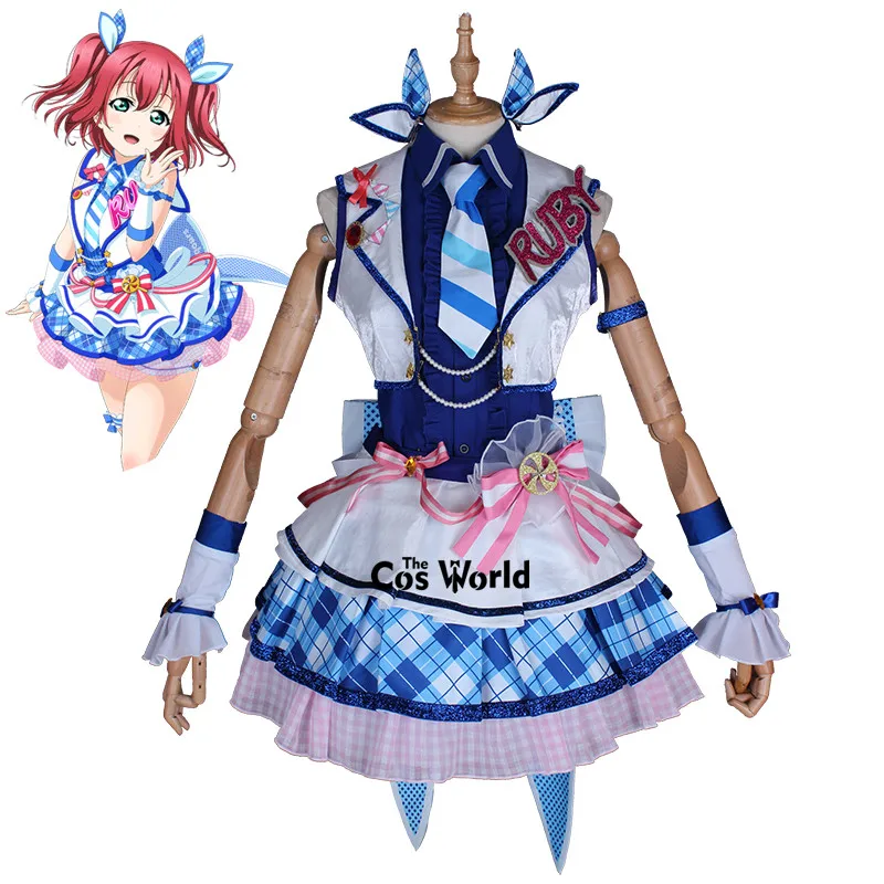 Love Live Sunshine Aqours Kurosawa Ruby After School Arcade Game Dress Uniform Outfit Anime Cosplay Costumes
Love Live Sunshine Aqours Kurosawa Ruby After School Arcade Game Dress Uniform Outfit Anime Cosplay Costumes